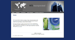 Desktop Screenshot of mtiincorp.com